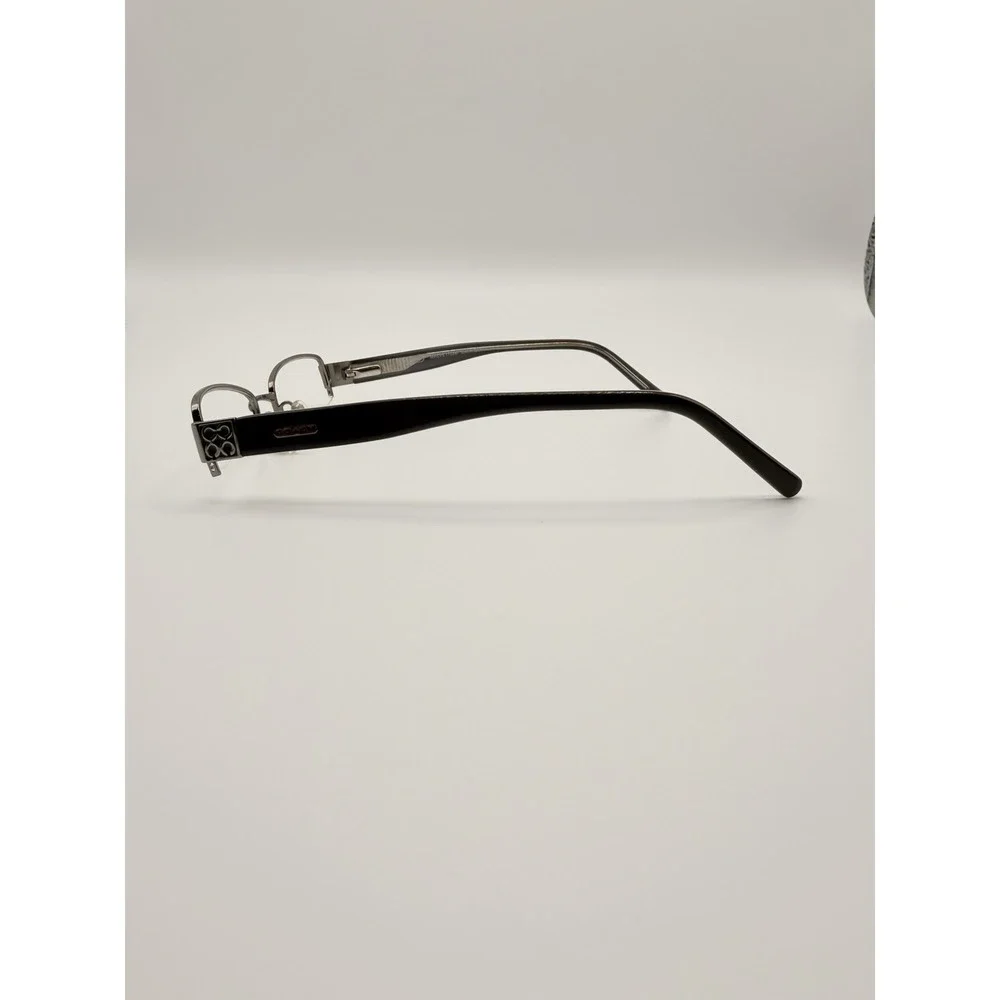 Coach Maeve 1024 (Dark Gunmetal) Half Rim Eyeglasses Frames Only 48•18•130